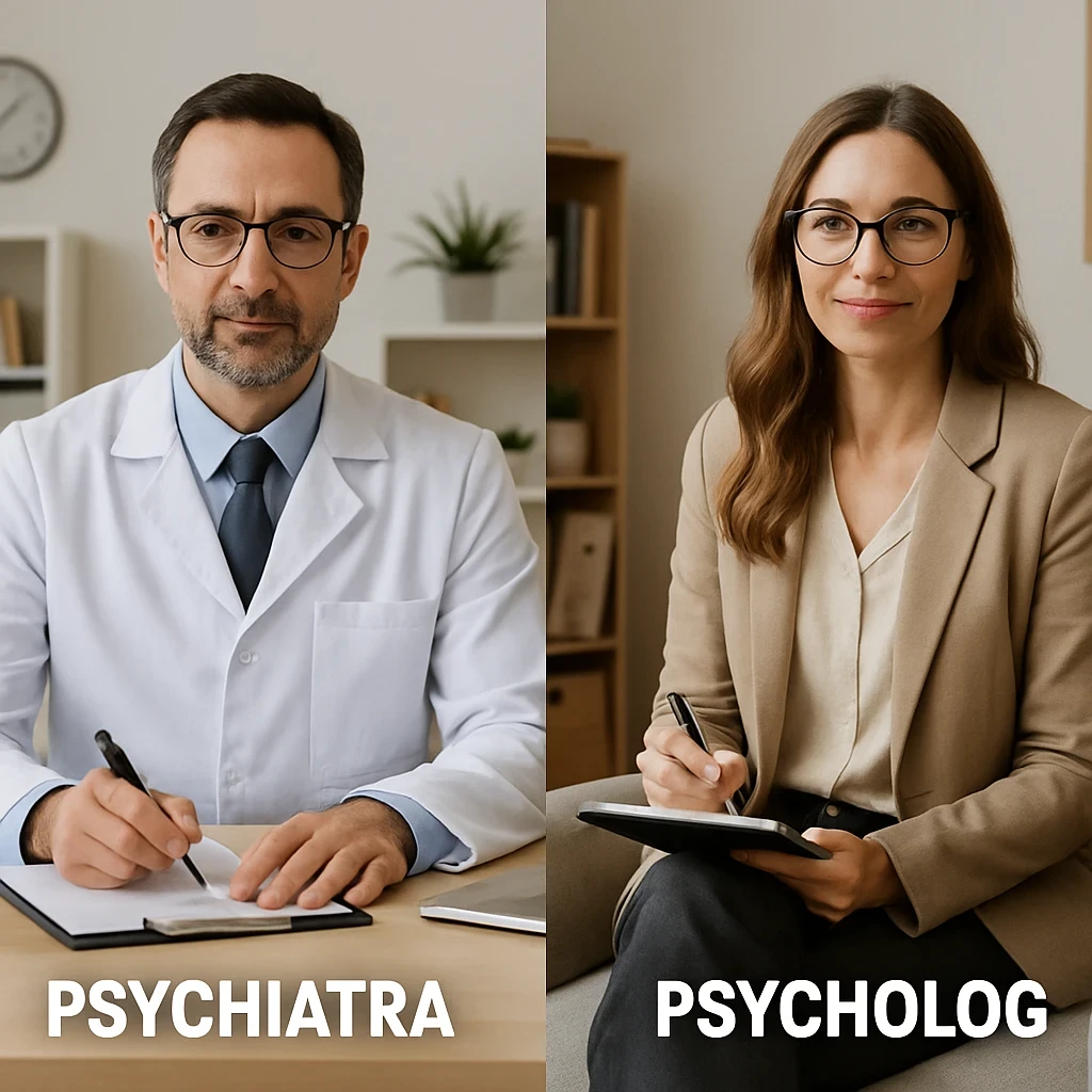 Kiedy iść do psychiatry, a kiedy do psychologa?
